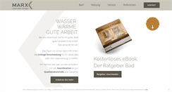 Desktop Screenshot of marx-loerrach.de