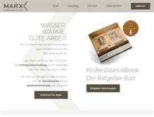 Tablet Screenshot of marx-loerrach.de